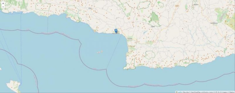 Agia Paraskevi Kreta Ag. Paraskevi Ein bebaubares Grundstück in Agia Paraskevi mit Meerblick Grundstück kaufen